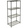 thumbnail image 1 of Nexel Wire Shelving, Black Epoxy, 30"W X 24"D X 63"H, 1 of 4