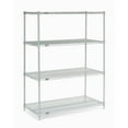 thumbnail image 1 of Nexel 24546C Nexel Chrome Wire Shelving, 54"W X 24"D x 63"H, 1 of 4