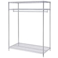 thumbnail image 1 of Nexel 3-Shelf Garment Floor Rack, 24"D x 48"W x 74"H, 1 of 3