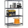 thumbnail image 1 of Nexel 30"W x 18"D x 74"H Poly-Z Brite Heavy Duty Wire Shelving, 4 Tiers, 1 of 5