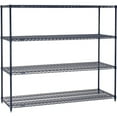 thumbnail image 1 of Nexel 5 Tier Wire Shelving Starter Unit, 72"W x 24"D x 63"H, 1 of 4