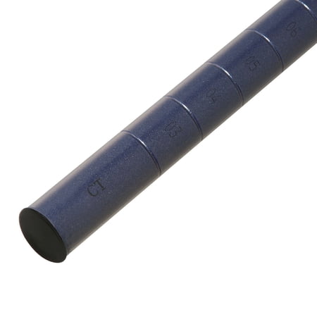 Global Industrial 711229 Nexel P34N Nexelon Post - Blue - 34 in. - Pack of 4