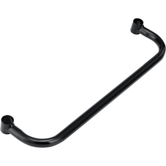 Nexel AE24B Black Epoxy Safety Push Handle 24"W