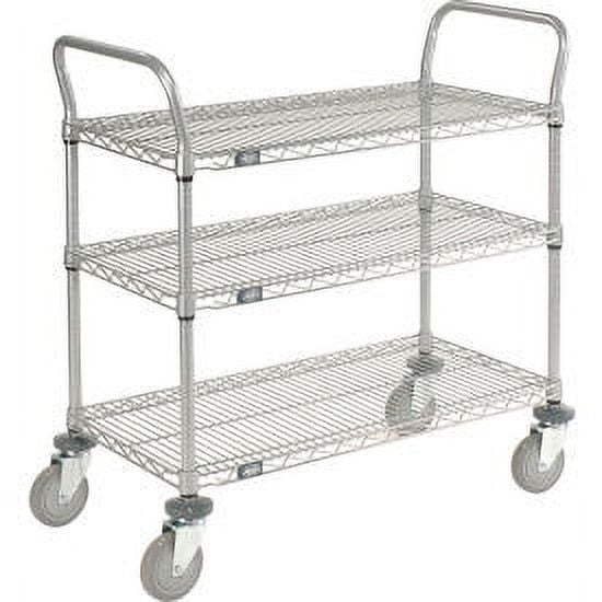 Nexel AH18S Stainless Steel Utility Cart Handle 18"W
