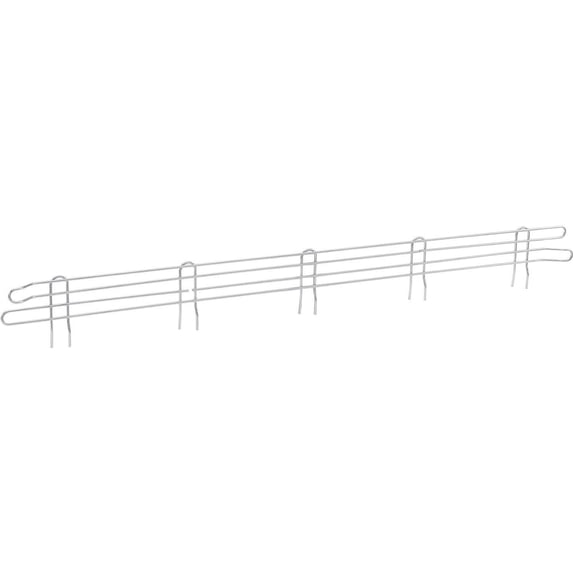 Global Industrial AL454S Nexel Stainless Steel Wire Ledge - 54 x 4 in.