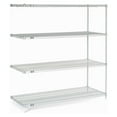 thumbnail image 1 of Nexel Wire Shelving Add-On, Poly-Z-Brite, 60"W X 24"D X 63"H, 1 of 4