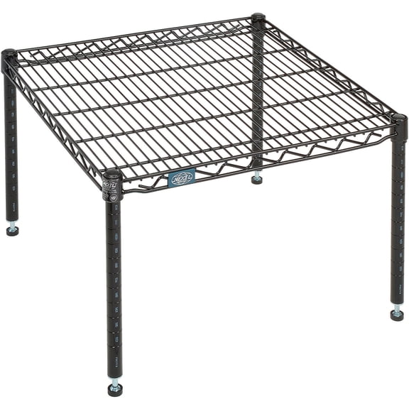 Nexel Black Epoxy Wire Dunnage Rack, 30"W x 24"D x 14"H