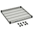 thumbnail image 1 of Nexel Black Epoxy Wire Shelf w/Clips, 60"W x 24"D, 1 of 1