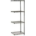 thumbnail image 1 of Nexel Black Epoxy Wire Shelving Add-On, 48 x 24 x 63 in., 1 of 1