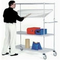 thumbnail image 1 of Nexel E-Z Adjust Wire Shelf Truck - Chrome - 72 x 18 x 69 in., 1 of 1
