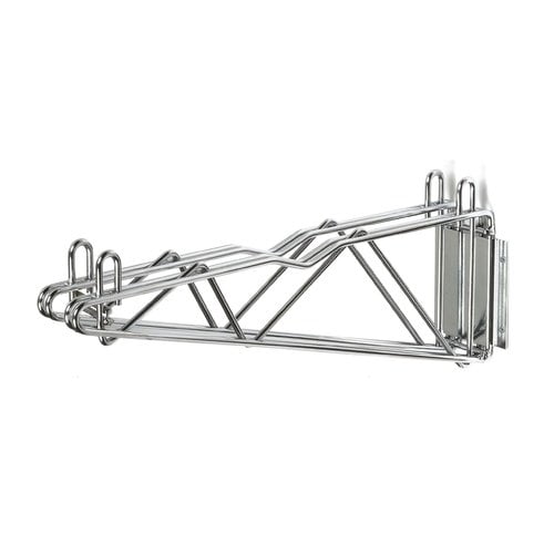 Nexel Fixed Wall Mount Double Shelf Bracket