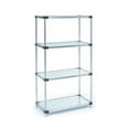 thumbnail image 1 of Nexel Industries 18488SZ 18 x 48 x 86 in. Solid Shelf Unit- Galvanized, 1 of 1