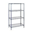 thumbnail image 1 of Nexel Industries 18547Z 18 x 54 x 74 in. Electroplating Starter Shelf Unit, Poly-Z-Brite, 1 of 1