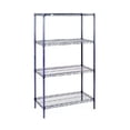 thumbnail image 1 of Nexel Industries 21726Z 21 x 72 x 63 in. Electroplating Starter Shelf Unit, Poly-Z-Brite, 1 of 1