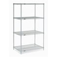 thumbnail image 1 of Nexel Industries 24248EP Epoxy 24 x 24 x 86 in. Starter Shelf Unit- Silver, 1 of 1