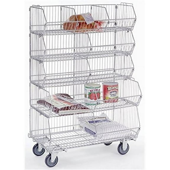 Nexel Industries  36 x 20 in. Chrome Dolly Base