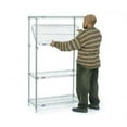 thumbnail image 1 of Nexel Industries  E-Z Adjust Wire Shelving Starter Shelf Unit- Chrome 18 x 60 x 63 in., 1 of 1
