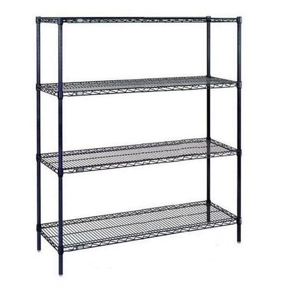 Nexel Industries Electroplating Starter Shelf Unit Nexelon 18 x 60 x 74 in.