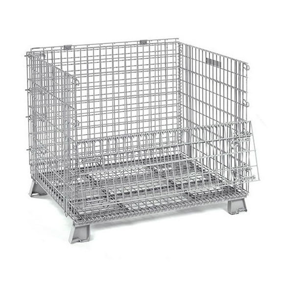 Nexel Industries FWC146 4000 lbs Folding Wire Container- 32 x 40 x 34.5 in.