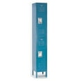 thumbnail image 1 of Nexel Industries  Ready to Assemble Double Tier & 2 Door Locker - Blue, 1 of 1
