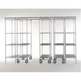 thumbnail image 1 of Nexel Industries STM748EP Stainless Steel Space-Trac Shelving System- Silver - 76 x 18 in., 1 of 1