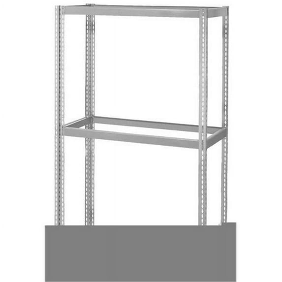 Nexel Industries WN6155 3 Tire Wide Span Storage Rack- Gray - 72 x 15 x 60 in.