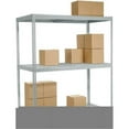 thumbnail image 1 of Nexel Industries WR4368 3 Tier Wide Span Storage Rack- Gray - 48 x 36 x 96 in., 1 of 1