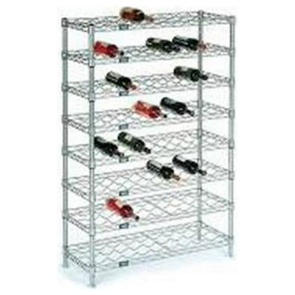 Nexel Industries WS36182C 36 Bottle Cradle Wine Shelf - 14 x 72 x 34 in.