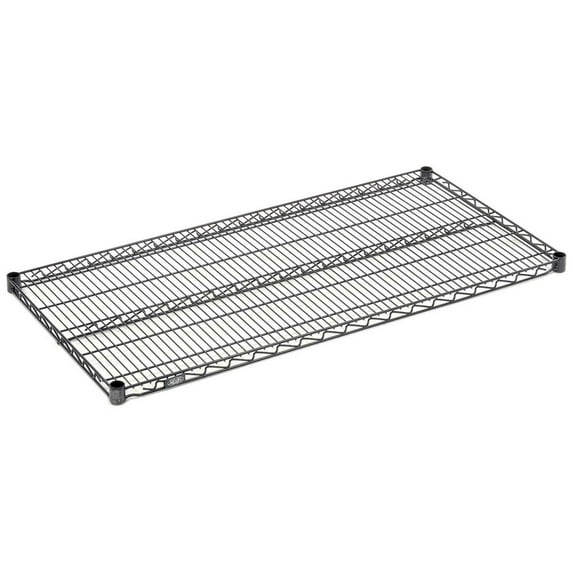 Nexel Nexelon Wire Shelf w/Clips, 30"W x 14"D
