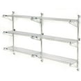 thumbnail image 1 of Nexel Poly-Green Wall Mount Wire Shelving, 30"W x 24"D x 54"H 3-Shelf Add-On, 1 of 3