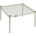 thumbnail image 1 of Nexel Poly-Z-Brite Wire Dunnage Rack, 24"W x 24"L x 14"H, 1 of 3