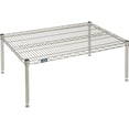 thumbnail image 1 of Nexel Poly-Z-Brite Wire Dunnage Rack, 24"W x 36"L x 14"H, 1 of 3