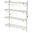 thumbnail image 1 of Nexel Wall Mount Wire Shelving Starter - 4-Shelf, Chrome - 72 x 14 x 63 in., 1 of 1