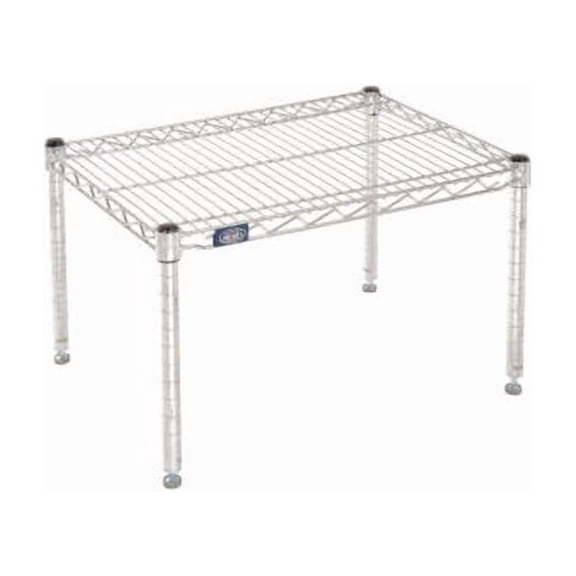 Nexel Chrome Wire Dunnage Rack - 24""W x 18""D x 14""H