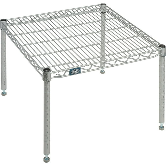 Global Industries B2274451 Nexel Silver Epoxy Wire Shelf Platform, 24 x 24 in.