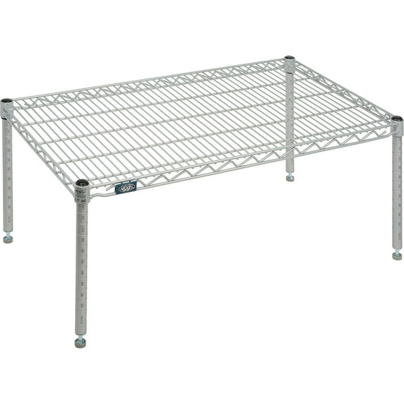 Global Industries B2274452 Nexel Silver Epoxy Wire Shelf Platform, 36 x 21 in.