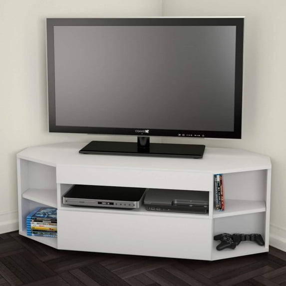 Nexera 226133 Allure 48 in. Corner Tv Stand