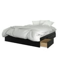 thumbnail image 1 of Aston 3 Piece Queen Size Bedroom Set, Truffle & Black, 1 of 8