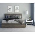 thumbnail image 1 of Aspen 3 Piece Queen Size Bedroom Set, Bark Grey and White, 1 of 2