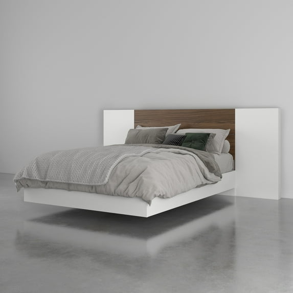 Nexera 4-Piece Bedroom Set With Bed Frame, Headboard, Extension Panels