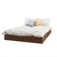 thumbnail image 1 of Nexera Identi-T 4 Piece Bedroom Set, White & Walnut, 1 of 10