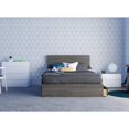 thumbnail image 1 of Nexera Flora 4 Piece Bedroom Set, Bark Grey & White, 1 of 2
