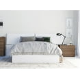thumbnail image 1 of Nexera Baltic 4 Piece Bedroom Set, Walnut & White, 1 of 14