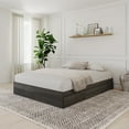 thumbnail image 1 of Nexera Full Size Storage Wood Bed Frame with 3 Drawers, Bark Gray, 1 of 8