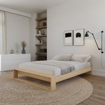 Nexera Gael 12" Platform Bed Frame with Slats, Queen