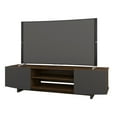 thumbnail image 1 of Nexera Helix 72-inch TV Stand, Truffle and Charcoal Grey, 1 of 6