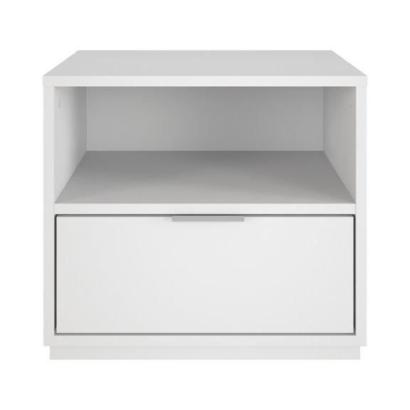 Nexera Hunter 2 Drawer Nightstand, White