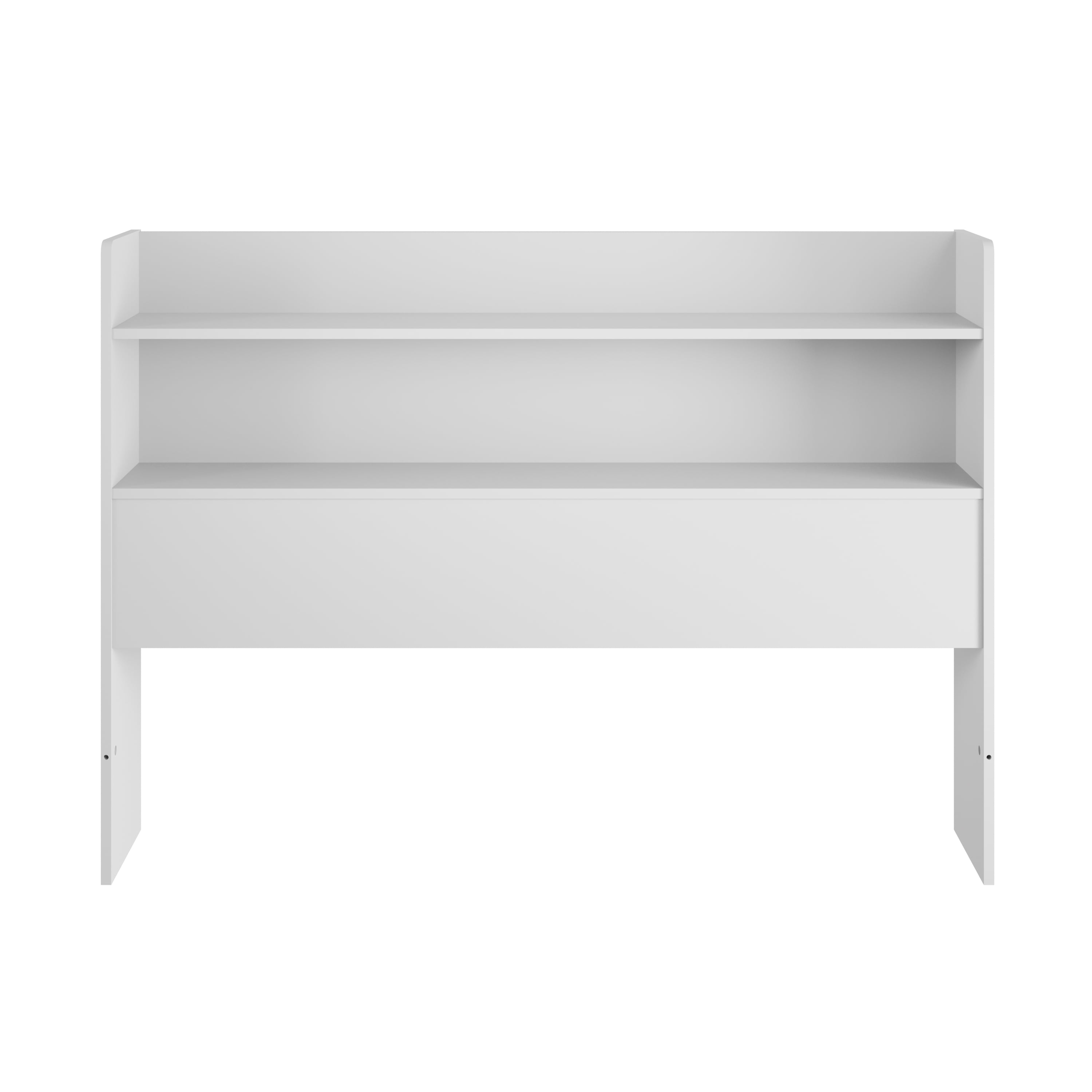 Nexera Hunter Full Size Bookcase Headboard, White