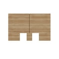 thumbnail image 1 of Nexera James Full Size Headboard, Brown Oak, 1 of 7