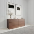 thumbnail image 1 of Nexera James Modern 6 Drawer Dresser, Walnut, 1 of 5